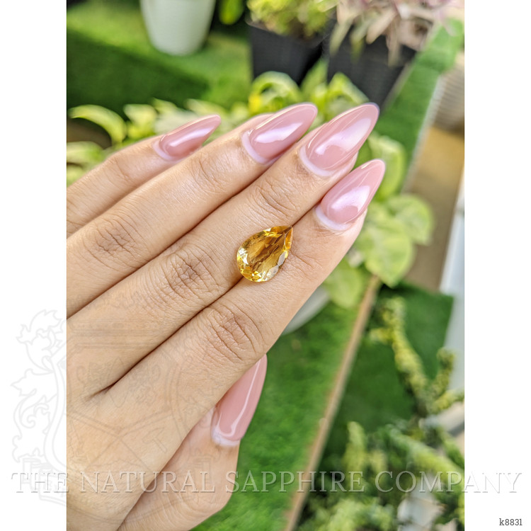 4.08 Ct. Citrine from Ceylon (Sri Lanka)