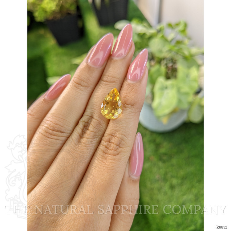 4.89 Ct. Citrine from Ceylon (Sri Lanka)