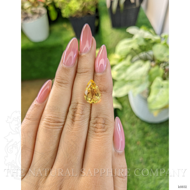 4.89 Ct. Citrine from Ceylon (Sri Lanka)