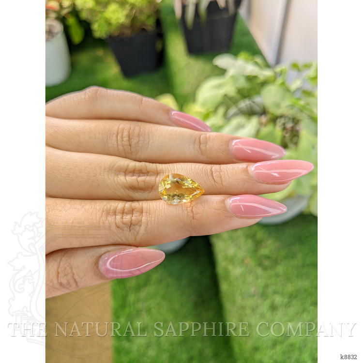 4.89 Ct. Citrine from Ceylon (Sri Lanka)