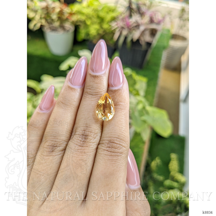 4.86 Ct. Citrine from Ceylon (Sri Lanka)
