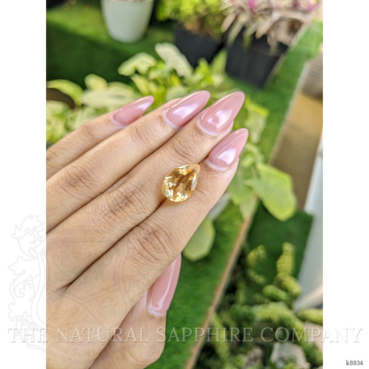 4.86 Ct. Citrine from Ceylon (Sri Lanka)