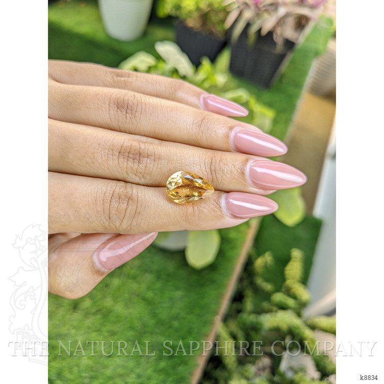 4.86 Ct. Citrine from Ceylon (Sri Lanka)