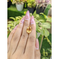4.76 Ct. Citrine from Ceylon (Sri Lanka) Life Style