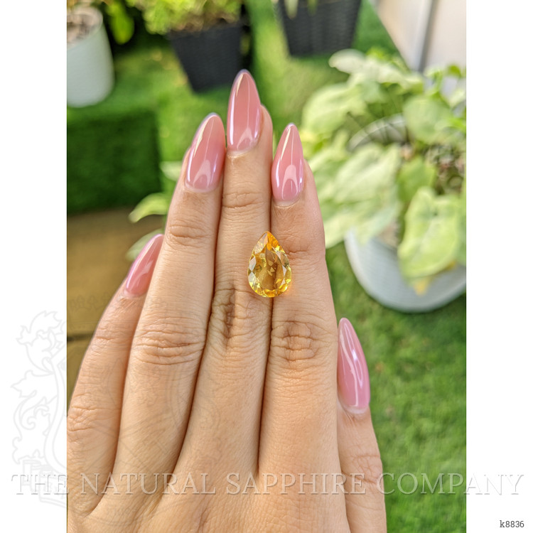 4.26 Ct. Citrine from Ceylon (Sri Lanka)