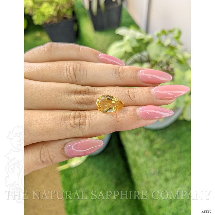 4.26 Ct. Citrine from Ceylon (Sri Lanka)