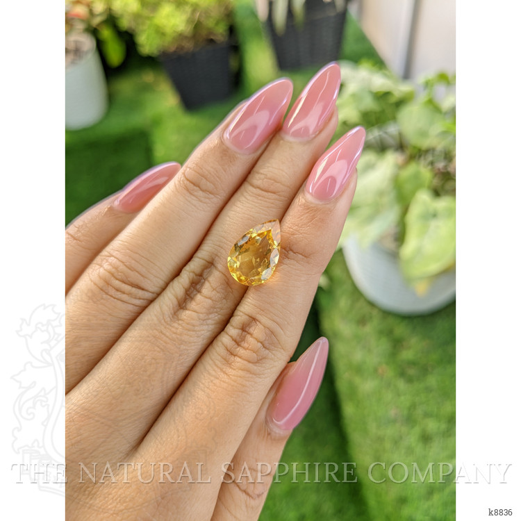 4.26 Ct. Citrine from Ceylon (Sri Lanka)