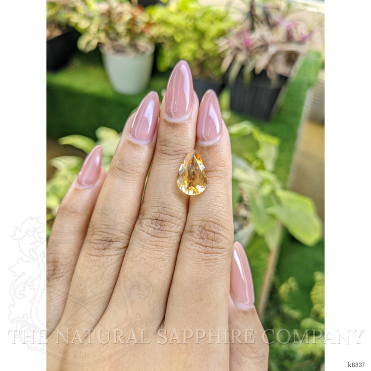 3.99 Ct. Citrine from Ceylon (Sri Lanka)