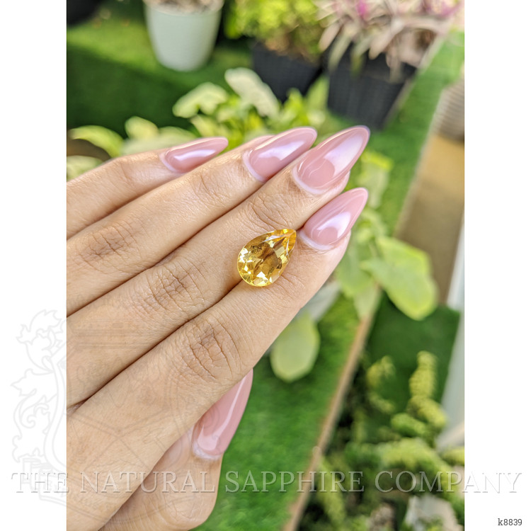 4.86 Ct. Citrine from Ceylon (Sri Lanka)