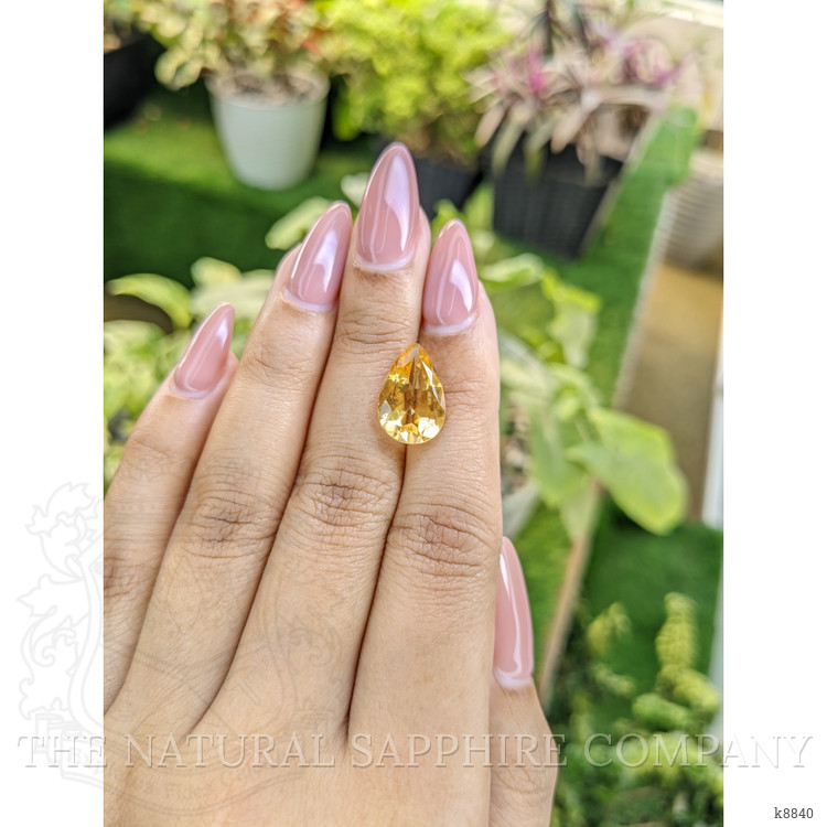 4.52 Ct. Citrine from Ceylon (Sri Lanka)