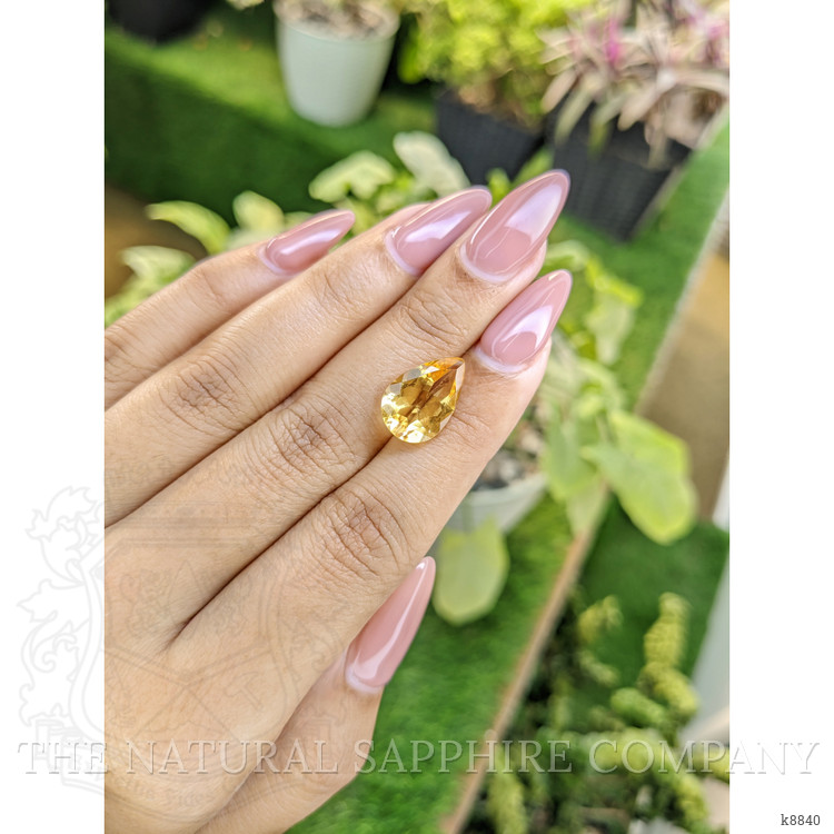 4.52 Ct. Citrine from Ceylon (Sri Lanka)