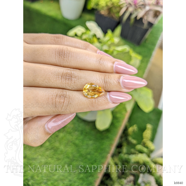 4.52 Ct. Citrine from Ceylon (Sri Lanka)