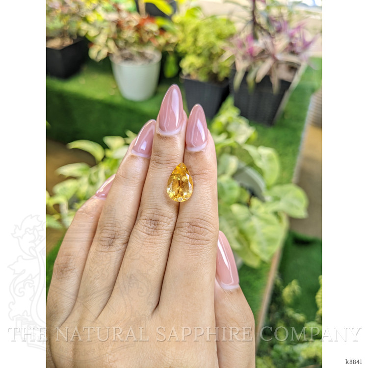 4.79 Ct. Citrine from Ceylon (Sri Lanka)