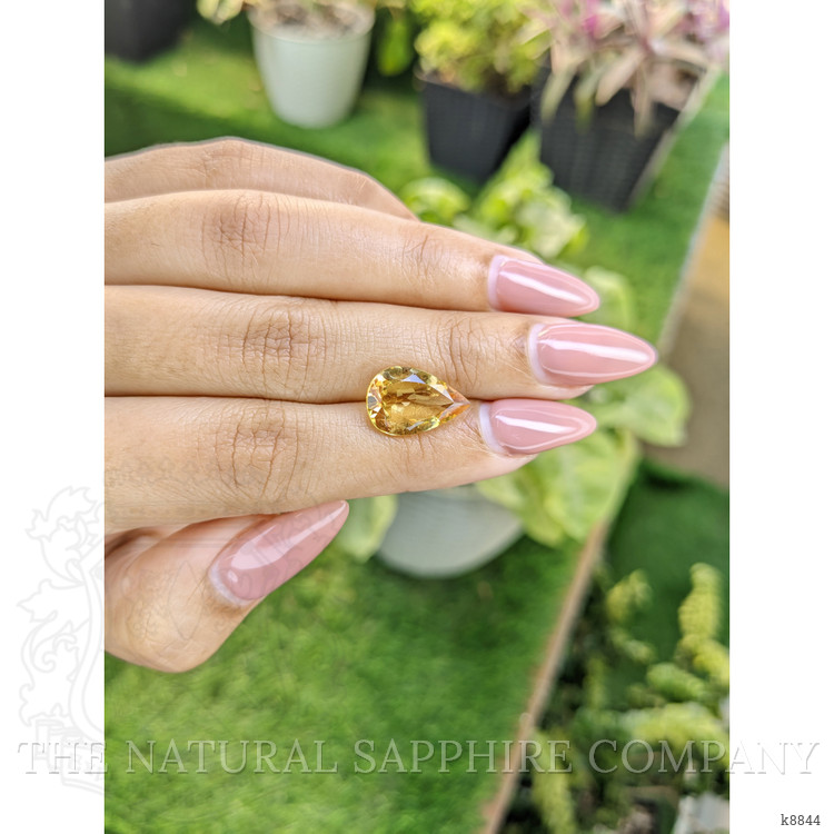 4.26 Ct. Citrine from Ceylon (Sri Lanka)