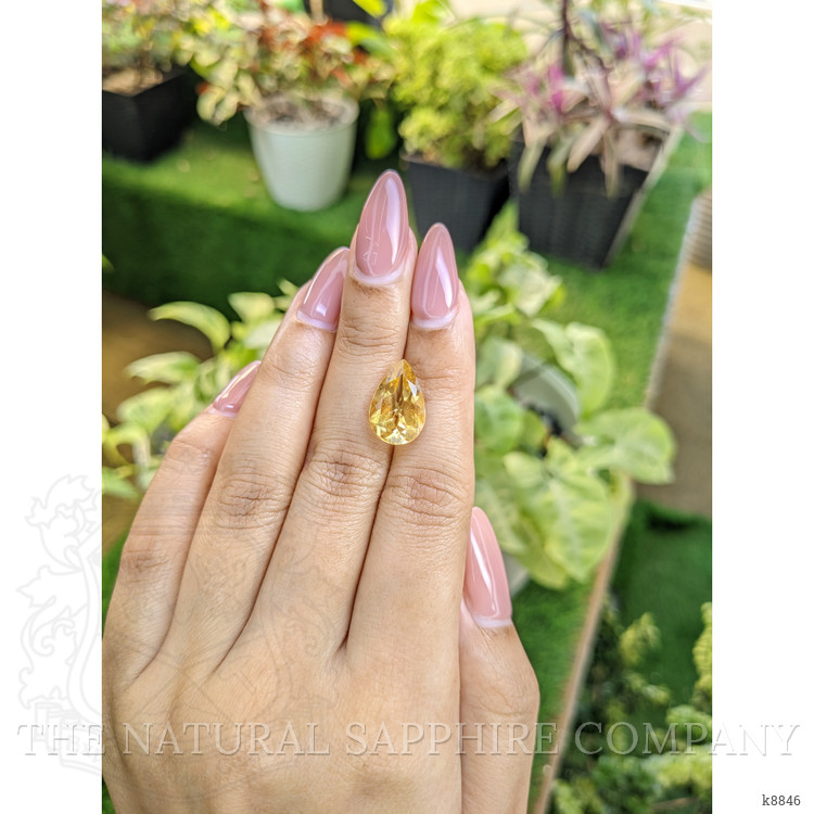 4.94 Ct. Citrine from Ceylon (Sri Lanka)