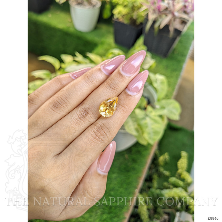 4.94 Ct. Citrine from Ceylon (Sri Lanka)