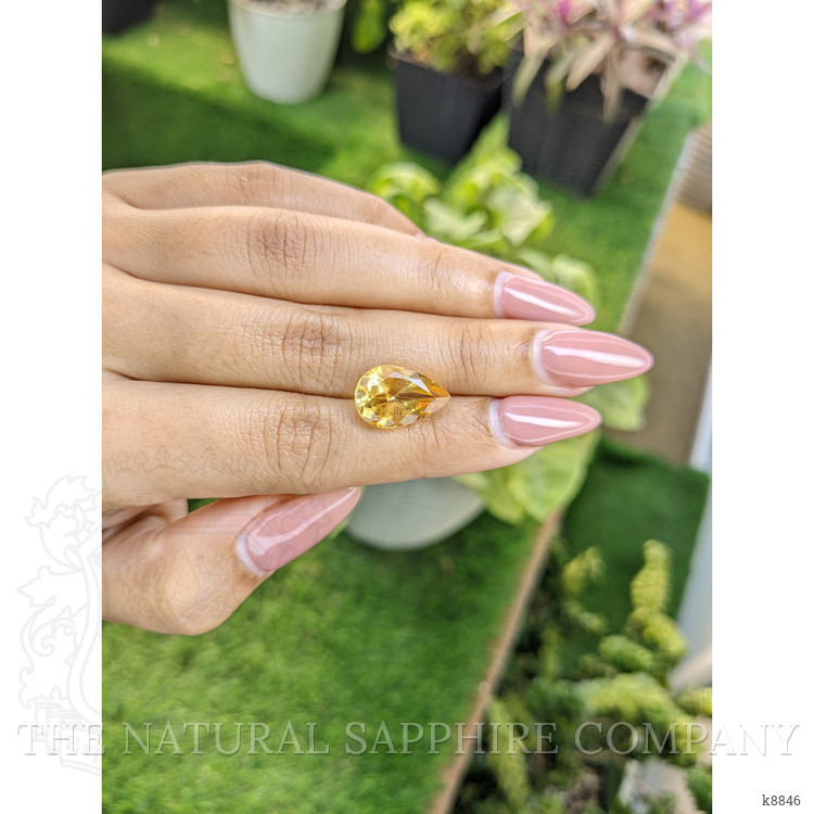 4.94 Ct. Citrine from Ceylon (Sri Lanka)