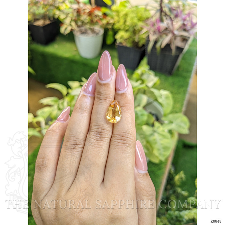 4.66 Ct. Citrine from Ceylon (Sri Lanka)