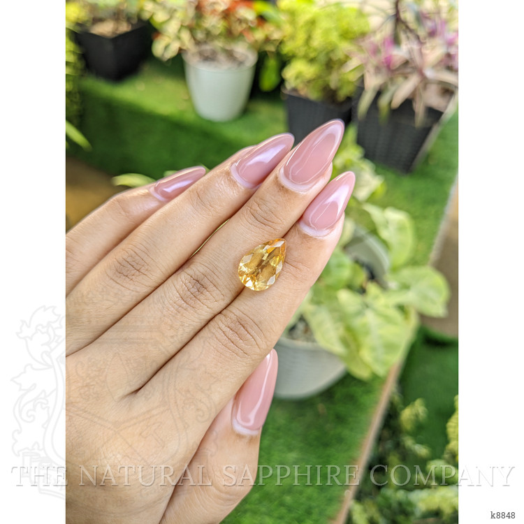 4.66 Ct. Citrine from Ceylon (Sri Lanka)