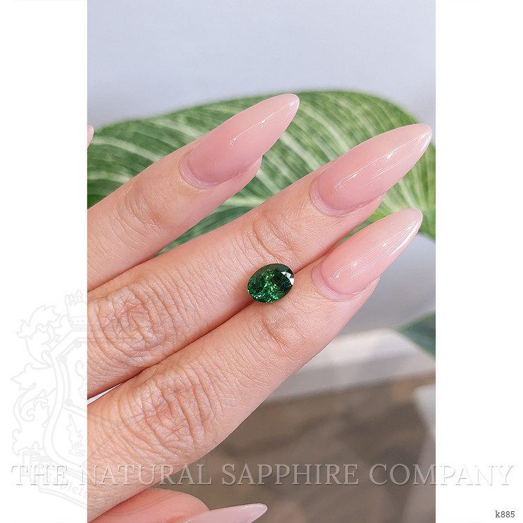 1.80 Ct. Tsavorite Garnet from Tanzania