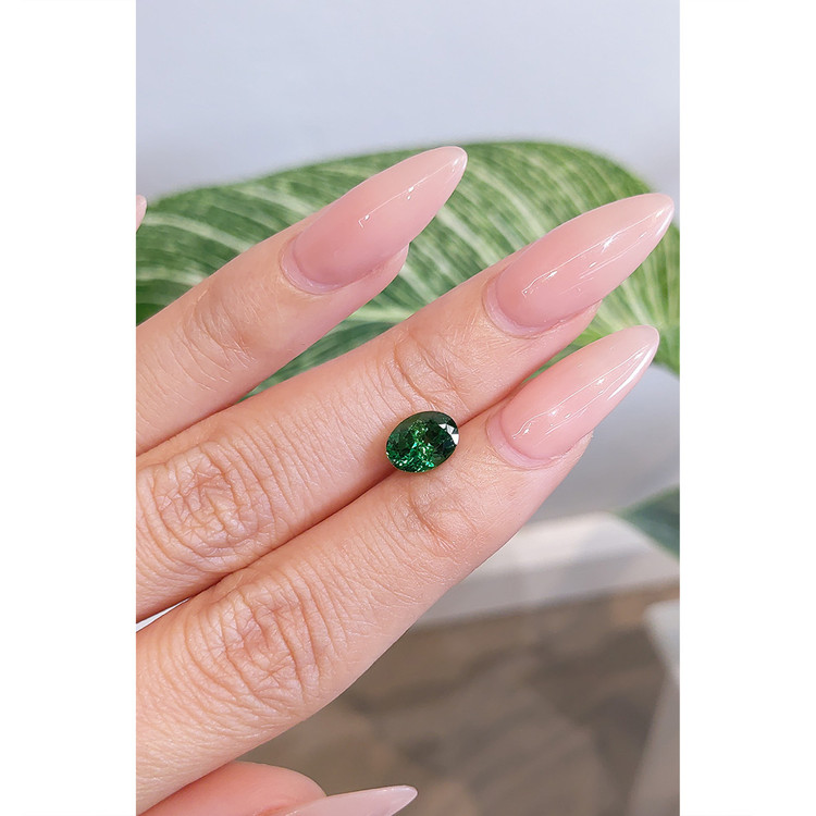 1.80 Ct. Tsavorite Garnet from Tanzania