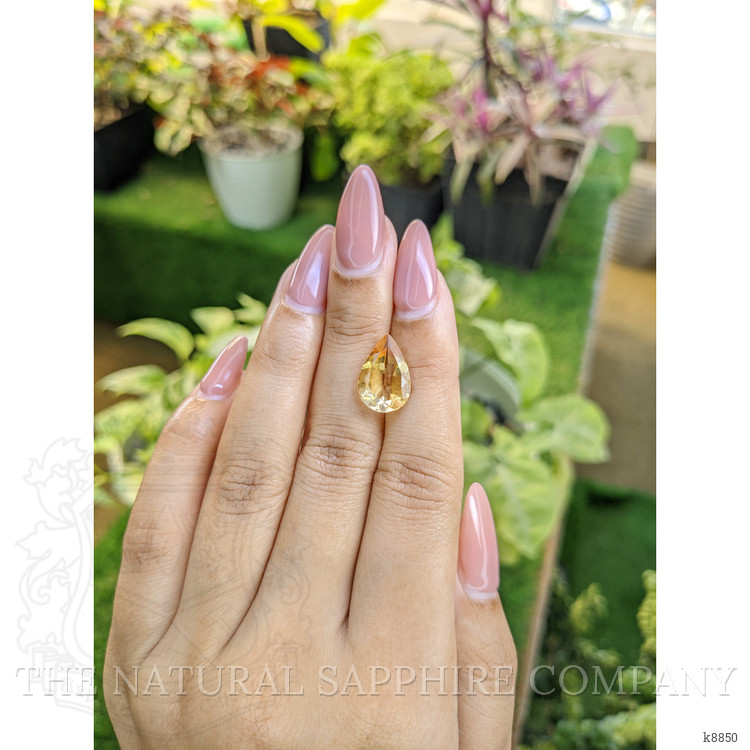 4.46 Ct. Citrine from Ceylon (Sri Lanka)