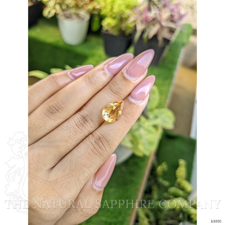 4.46 Ct. Citrine from Ceylon (Sri Lanka)