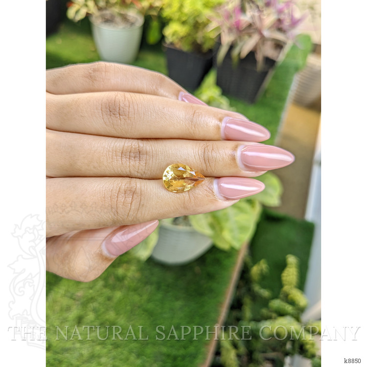 4.46 Ct. Citrine from Ceylon (Sri Lanka)