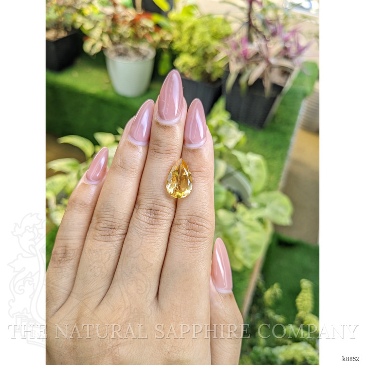 4.58 Ct. Citrine from Ceylon (Sri Lanka)