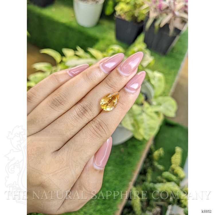 4.58 Ct. Citrine from Ceylon (Sri Lanka)