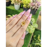 4.17 Ct. Citrine from Ceylon (Sri Lanka) Life Style