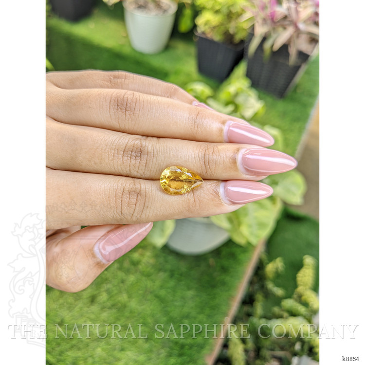 4.17 Ct. Citrine from Ceylon (Sri Lanka)