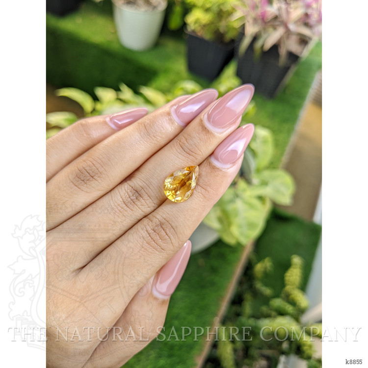 4.54 Ct. Citrine from Ceylon (Sri Lanka)