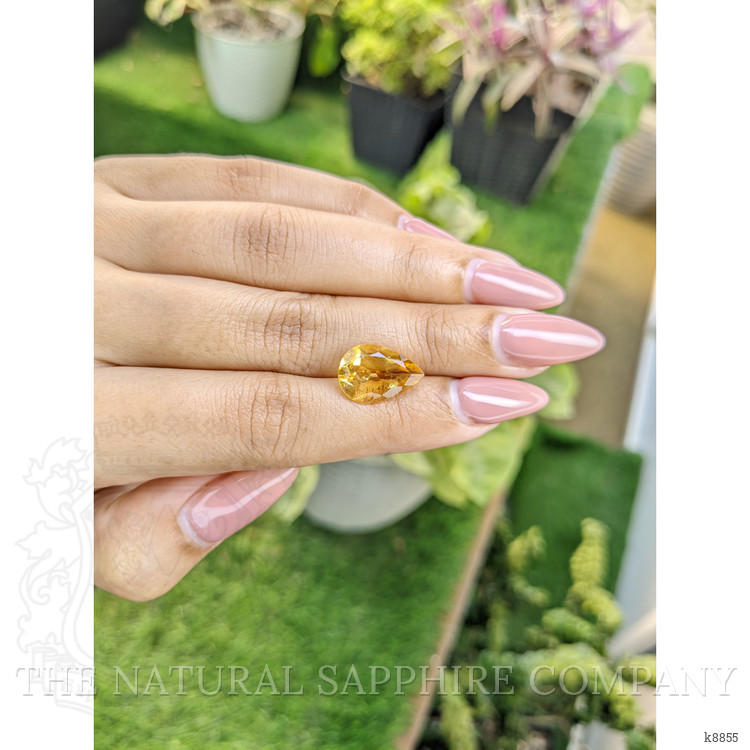 4.54 Ct. Citrine from Ceylon (Sri Lanka)