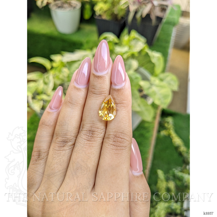 4.84 Ct. Citrine from Ceylon (Sri Lanka)