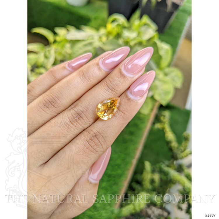 4.84 Ct. Citrine from Ceylon (Sri Lanka)