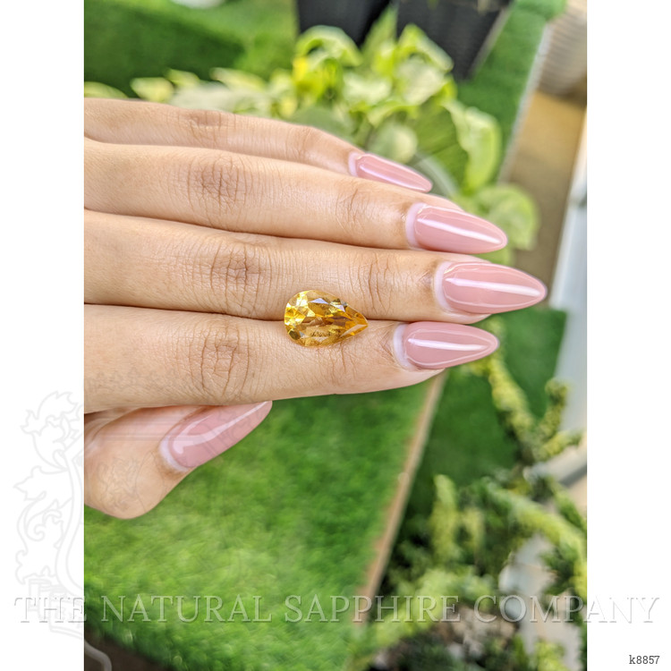 4.84 Ct. Citrine from Ceylon (Sri Lanka)