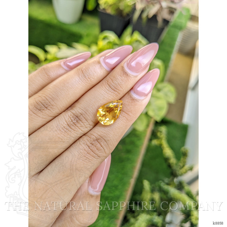 4.93 Ct. Citrine from Ceylon (Sri Lanka)