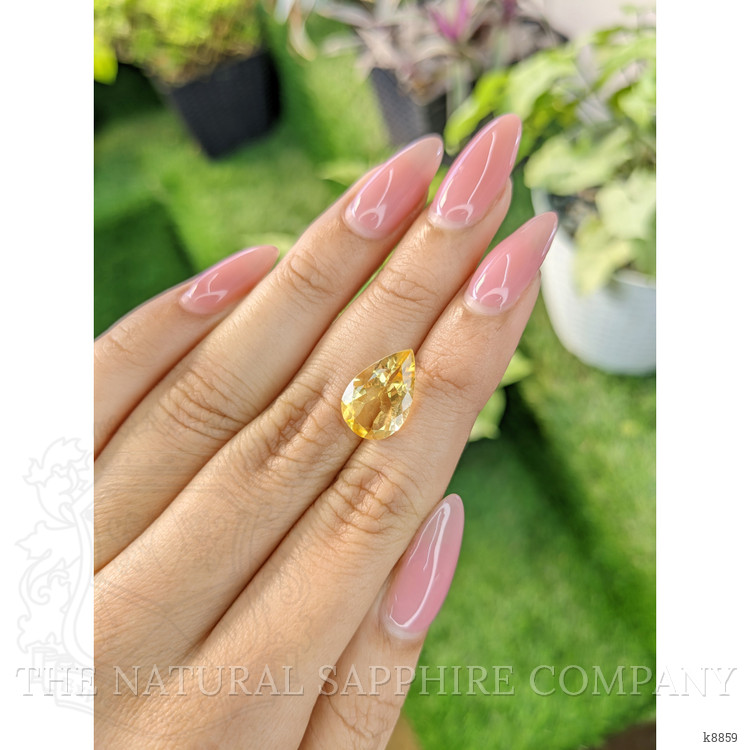 4.35 Ct. Citrine from Ceylon (Sri Lanka)