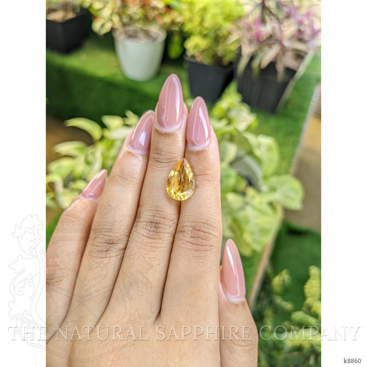 4.61 Ct. Citrine from Ceylon (Sri Lanka)