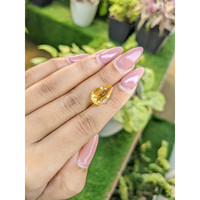 4.61 Ct. Citrine from Ceylon (Sri Lanka) Life Style