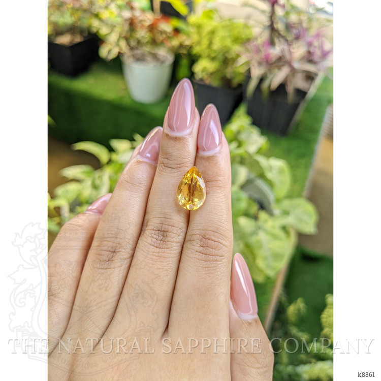 4.61 Ct. Citrine from Ceylon (Sri Lanka)