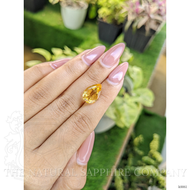 4.61 Ct. Citrine from Ceylon (Sri Lanka)