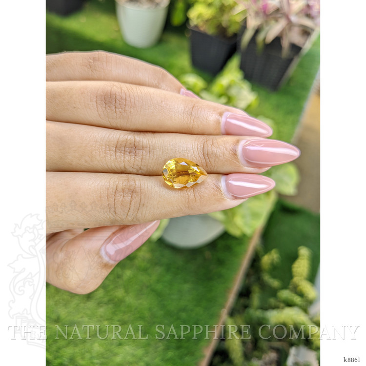 4.61 Ct. Citrine from Ceylon (Sri Lanka)