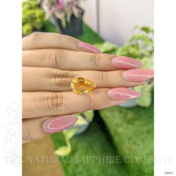 4.85 Ct. Citrine from Ceylon (Sri Lanka)