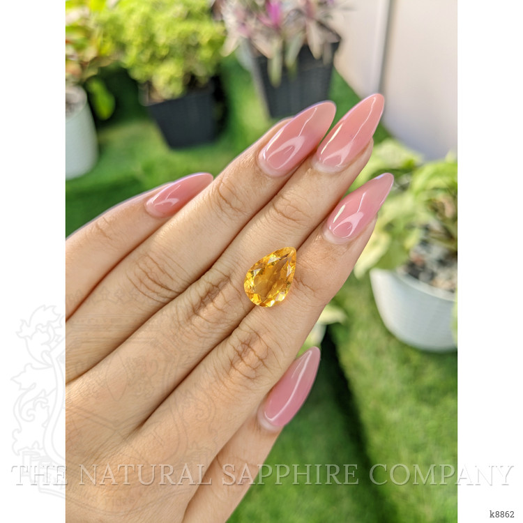 4.85 Ct. Citrine from Ceylon (Sri Lanka)