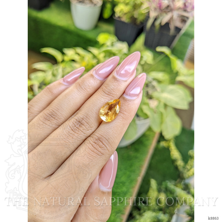 4.83 Ct. Citrine from Ceylon (Sri Lanka)