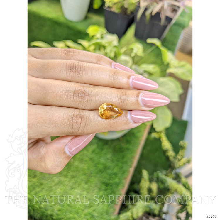 4.83 Ct. Citrine from Ceylon (Sri Lanka)