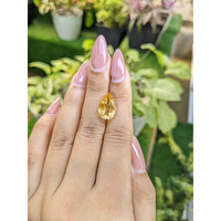 4.73 Ct. Citrine from Ceylon (Sri Lanka) Life Style