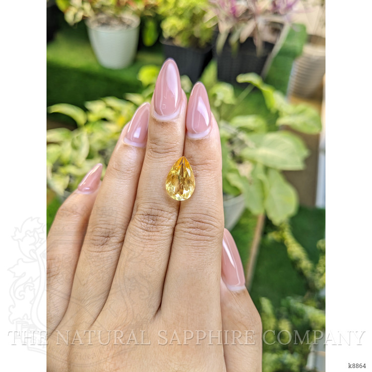 4.73 Ct. Citrine from Ceylon (Sri Lanka)